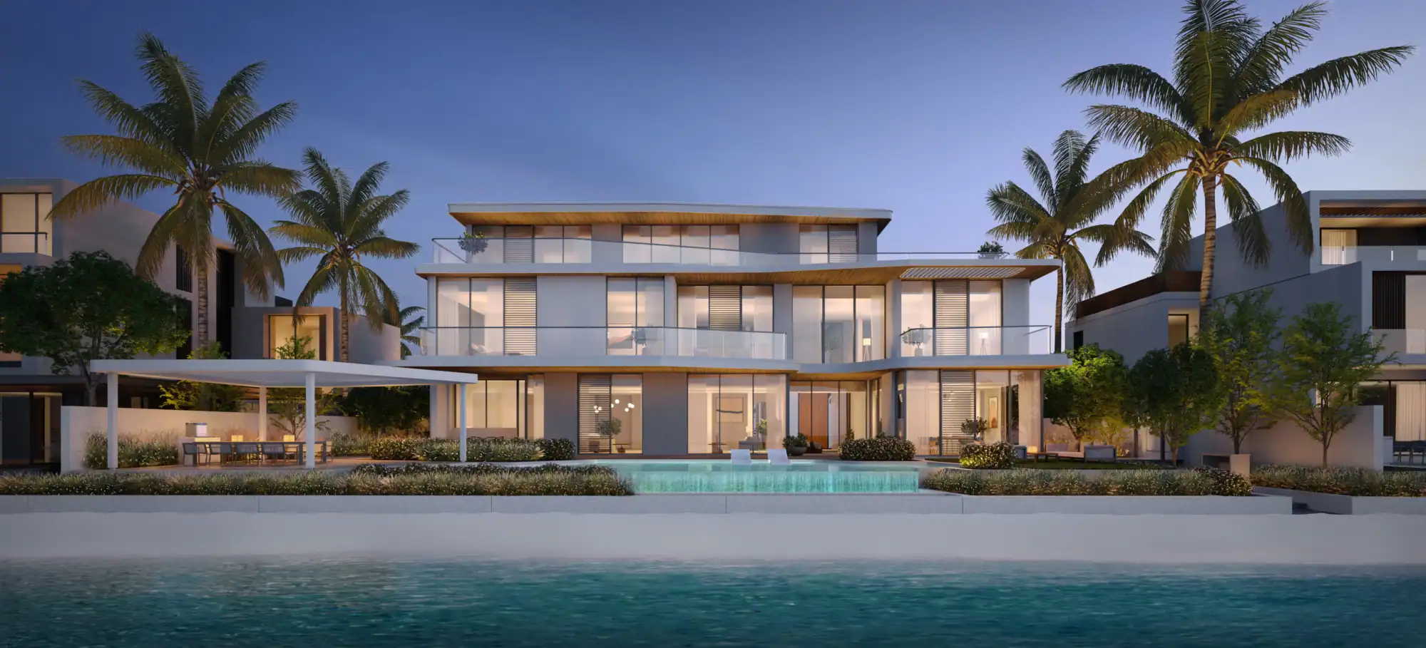 02-SV-A Rendering - Exterior Beach-side
