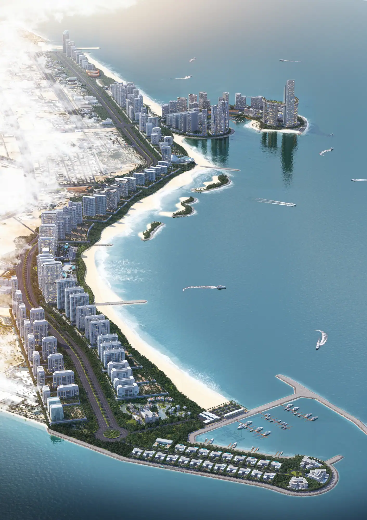 Aerial masterplan