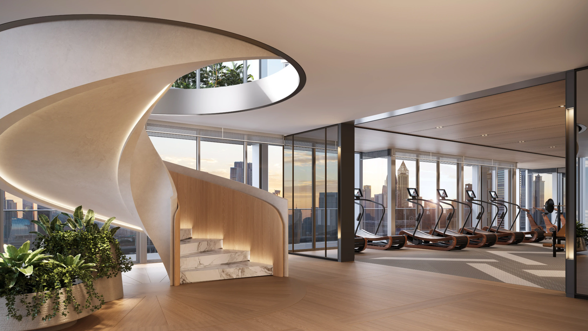 Jumeirah Residences-Emirates Towers-GYM R-01